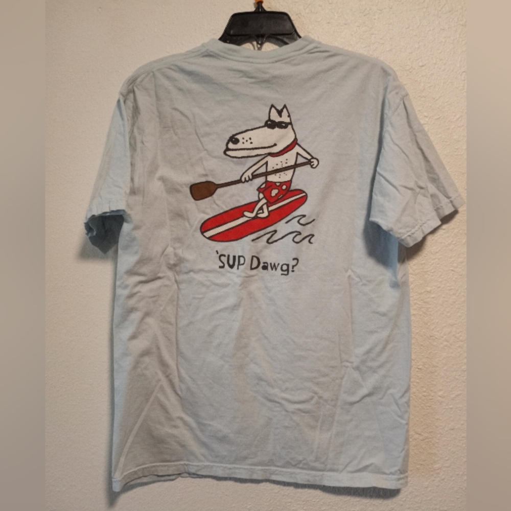 Sup Dawg Dog Paddle Board Surf Beach Florida T shirt
